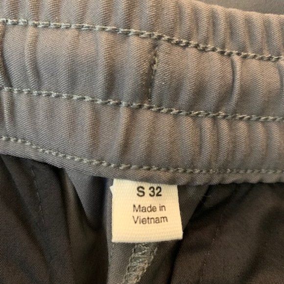 Goodthreads Men's Gray Drawstring Waist Athletic Fit Track/Lounge Pants S 32"Ins - Picture 5 of 10